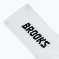 Skarpety do biegania Brooks Ghost Crew white/brooks 3