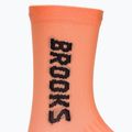 Skarpety do biegania Brooks Ghost Crew orange 3