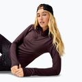 Bluza do biegania damska Brooks Dash 1/2 Zip 3.0 brown 3