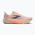 Buty do biegania damskie Brooks Ghost 18 star white/cyber peach/grey 2