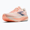 Buty do biegania damskie Brooks Ghost 18 star white/cyber peach/grey 4