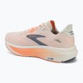Buty do biegania damskie Brooks Ghost 18 star white/cyber peach/grey 3