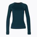 Longsleeve termoaktywny damski Smartwool Merino 250 Baselayer Crew Boxed twilight blue heather