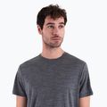 Koszulka trekkingowa męska icebreaker Merino 150 Tech Lite III gritstone heather 5