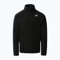 Bluza trekkingowa męska The North Face 100 Glacier FZ black