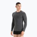 Longsleeve termoaktywny męski icebreaker Merino 150 Anatomica Crewe jet heather