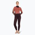 Bluza termoaktywna damska icebreaker 200 Oasis Sonebula High Neck bittersweet/cedar 2