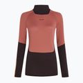 Bluza termoaktywna damska icebreaker 200 Oasis Sonebula High Neck bittersweet/cedar 8