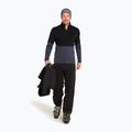 Bluza męska icebreaker Merino 400 RealFleece Descender LS Zip black/ graphite/ cb 4