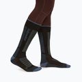 Skarpety narciarskie damskie icebreaker Merino Ski+ Ultralight OTC black/dawn/graphite 2