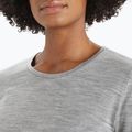 Longsleeve trekkingowy damski icebreaker Sphere II metro heather 4