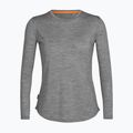 Longsleeve trekkingowy damski icebreaker Sphere II metro heather 5