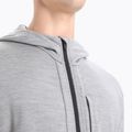 Bluza trekkingowa męska icebreaker Quantum III Zip Hood grey 4