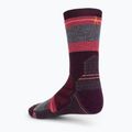 Skarpety Smartwool Hike Full Cushion Saturnsphere Crew bordeaux 2