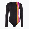 Strój kąpielowy jednoczęściowy damski damski Hurley Fiji Fantasy Tie Back Surf Suit black