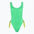 Strój kąpielowy jednoczęściowy damski Hurley  Solid Scrunch Moderate One Piece seafoam