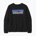 Longsleeve damski Patagonia P-6 Logo Responsibili-Tee black 4