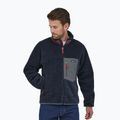 Bluza polarowa męska Patagonia Classic Retro-X new navy w/wax red