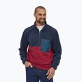 Bluza trekkingowa męska Patagonia Microdini 1/2 Zip P/O wax red