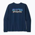 Longsleeve damski Patagonia P-6 Logo Responsibili-Tee tidepool blue 9