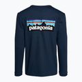 Longsleeve damski Patagonia P-6 Logo Responsibili-Tee tidepool blue 4