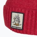 Czapka zimowa Patagonia Brodeo Beanie fun hogs armadillo/touring red 4