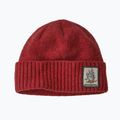 Czapka zimowa Patagonia Brodeo Beanie fun hogs armadillo/touring red 6