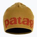 Czapka zimowa Patagonia Beanie logo belwe/cosmic gold 2
