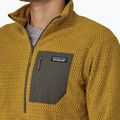 Bluza polarowa męska Patagonia R1 Air Zip Neck cosmic gold 4