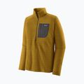 Bluza polarowa męska Patagonia R1 Air Zip Neck cosmic gold 9