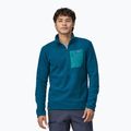 Bluza polarowa męska Patagonia R1 Air Zip Neck lagom blue