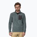 Bluza polarowa męska Patagonia R1 Air Zip Neck nouveau green