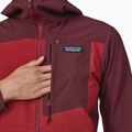 Kurtka softshell damska Patagonia R1 CrossStrata Hoody touring red 6