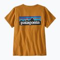 Koszulka damska Patagonia P-6 Logo Responsibili-Tee dried mango 4