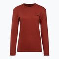 Longsleeve damski Patagonia P-6 Logo Responsibili-Tee burl red