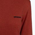 Longsleeve damski Patagonia P-6 Logo Responsibili-Tee burl red 3
