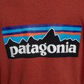 Longsleeve damski Patagonia P-6 Logo Responsibili-Tee burl red 4