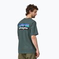 Koszulka męska Patagonia P-6 Logo Responsibili-Tee nouveau green 2