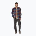 Koszula męska Patagonia Organic Cotton MW Fjord Flannel guides/superior blue 3