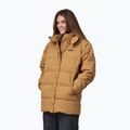 Płaszcz puchowy damski Patagonia Cotton Down Parka nest brown