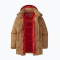 Płaszcz puchowy damski Patagonia Cotton Down Parka nest brown 15