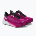 Buty do biegania damskie HOKA Arahi 6 festival fuchsia/ibis rose 3