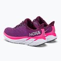 Buty do biegania damskie HOKA Clifton 8 grape wine/beautyberry 3
