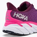 Buty do biegania damskie HOKA Clifton 8 grape wine/beautyberry 8