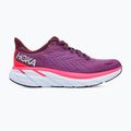 Buty do biegania damskie HOKA Clifton 8 grape wine/beautyberry 10