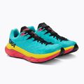 Buty do biegania męskie HOKA Tecton X scuba blue/diva pink 4