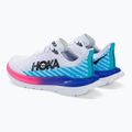 Buty do biegania męskie HOKA Mach 5 white/scuba blue 3