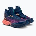 Buty do biegania damskie HOKA Speedgoat 5 Mid GTX bellwether blue/camellia 4
