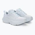 Buty do biegania damskie HOKA Bondi 8 white/white 4