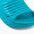 Klapki HOKA Ora Recovery scuba blue/bellwether blue 7
